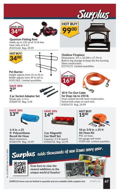 Princess Auto Canada Offers from 5 to 17 November 2024 National Sale - Page 71