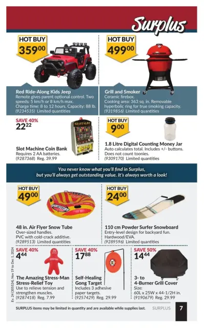 Princess Auto Canada Offers from 19 November to 1 December 2024 Mega Smasher - Page 14