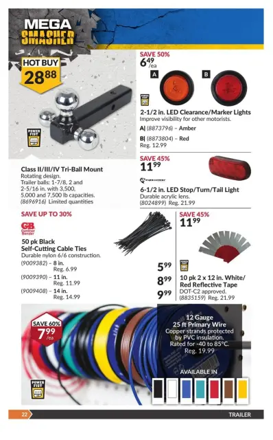 Princess Auto Canada Offers from 19 November to 1 December 2024 Mega Smasher - Page 29