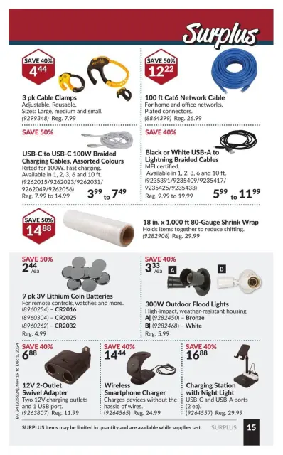 Princess Auto Canada Offers from 19 November to 1 December 2024 Mega Smasher - Page 22