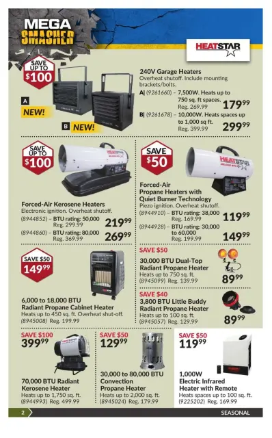Princess Auto Canada Offers from 19 November to 1 December 2024 Mega Smasher - Page 9