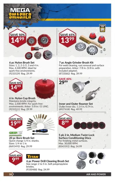 Princess Auto Canada Offers from 19 November to 1 December 2024 Mega Smasher - Page 66