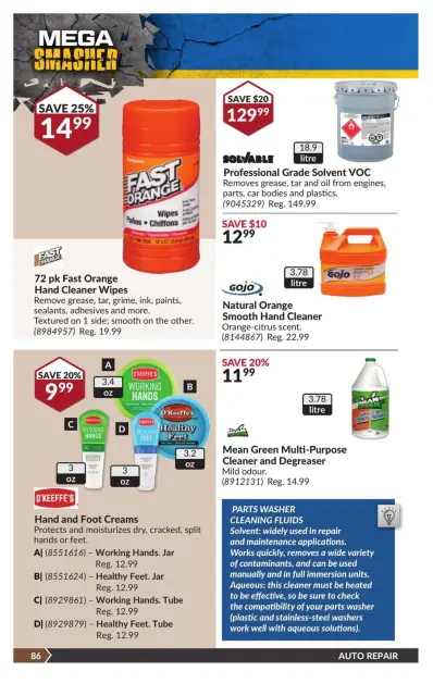 Princess Auto Canada Offers from 19 November to 1 December 2024 Mega Smasher - Page 94