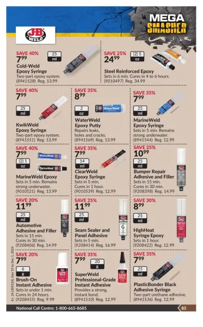 Princess Auto Canada Offers from 19 November to 1 December 2024 Mega Smasher - Page 93
