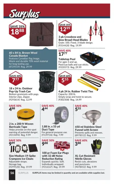 Princess Auto Canada Offers from 19 November to 1 December 2024 Mega Smasher - Page 23