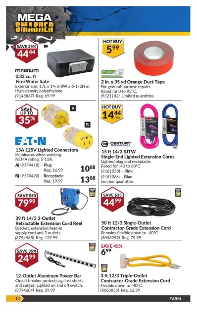 Princess Auto Canada Offers from 19 November to 1 December 2024 Mega Smasher - Page 102