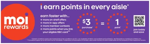 Metro supermarket Canada Offers from 14 to 20 November 2024 Weekly offers - Page 17