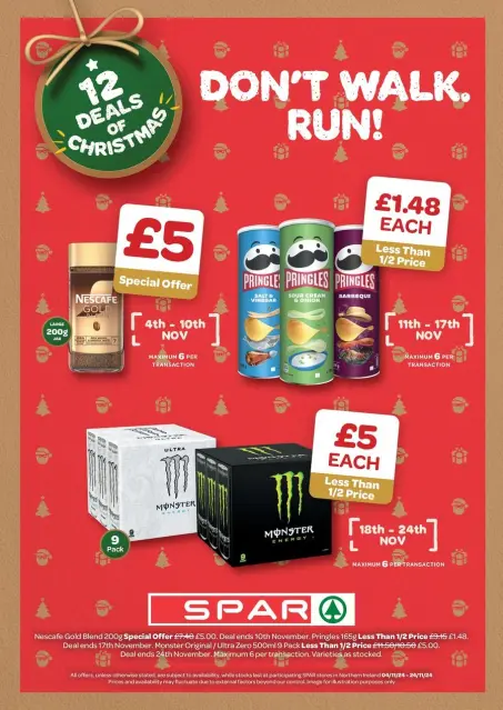 Ofertas de SPAR Reino Unido de 4 a 24 noviembre 2024 No hables ¡corre! - Página 1