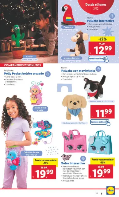 Ofertas de Lidl España de 2 a 8 diciembre 2024 NUEVA TIENDA ALGEMESÍ Ofertas - Página 5