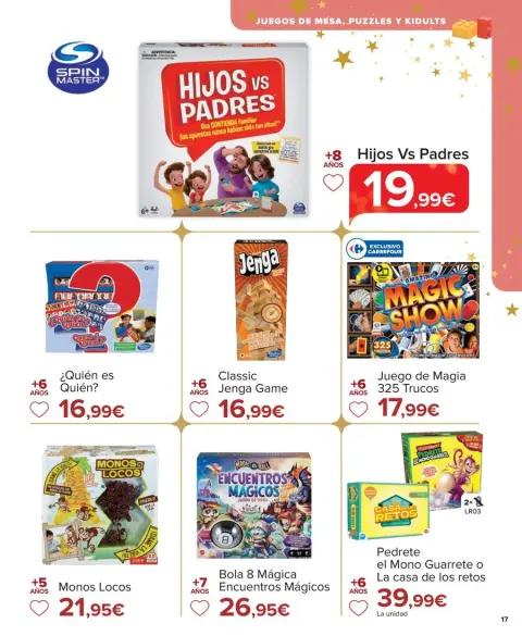 Ofertas de Carrefour España de 8 noviembre a 24 diciembre 2024 Ofertas de juegos - Página 17