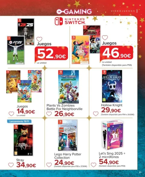 Ofertas de Carrefour España de 8 noviembre a 24 diciembre 2024 Ofertas de juegos - Página 27