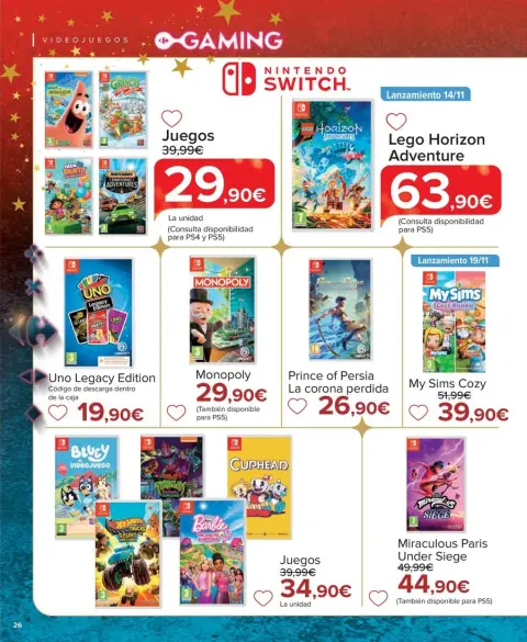 Ofertas de Carrefour España de 8 noviembre a 24 diciembre 2024 Ofertas de juegos - Página 26