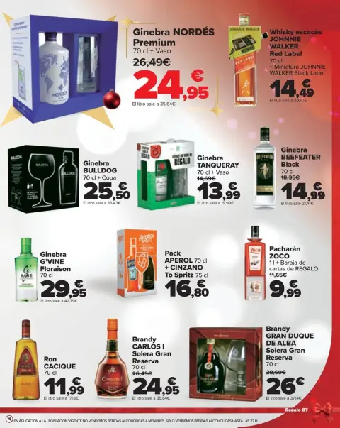 Ofertas de Carrefour España de 3 a 8 diciembre 2024 REGALO - Página 87