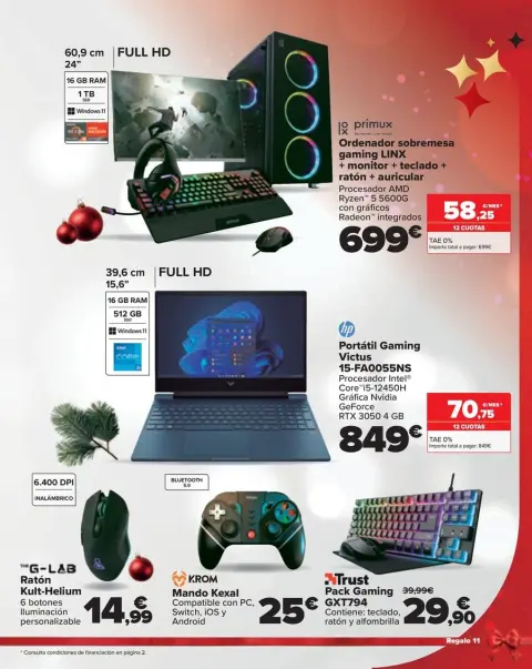 Ofertas de Carrefour España de 3 a 8 diciembre 2024 REGALO - Página 11