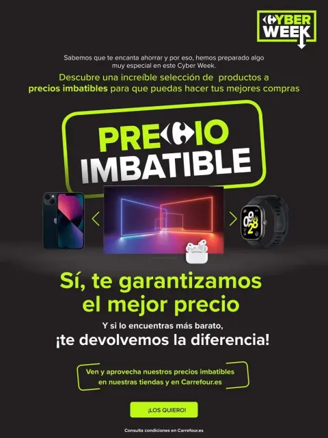 Ofertas de Carrefour España de 3 a 8 diciembre 2024 CYBER WEEK - Página 3