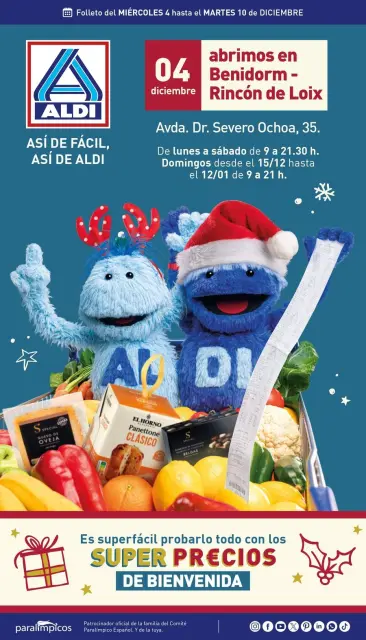 ALDI Spain Offers from 4 to 10 December 2024 Weekly offers - Page 1