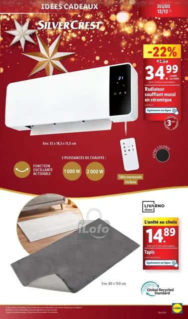 Offres Lidl France de 12 à 17 décembre 2024 Offres d'hiver - Page 9