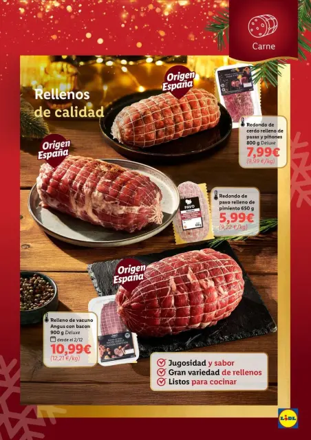 Ofertas de Lidl España de 14 a 20 diciembre 2024 REVISTA NAVIDAD - Página 13