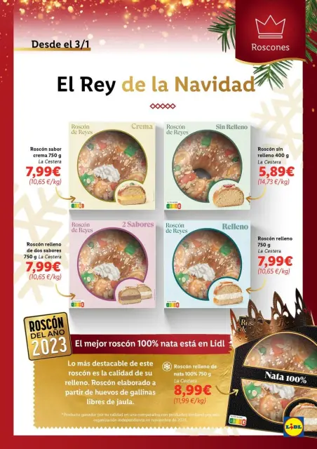 Ofertas de Lidl España de 14 a 20 diciembre 2024 REVISTA NAVIDAD - Página 47