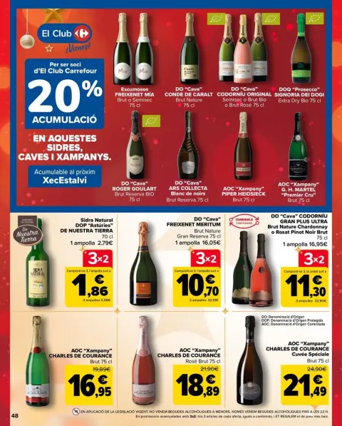 Ofertas de Carrefour España de 17 a 31 diciembre 2024 Ofertas 3x2 - Página 48