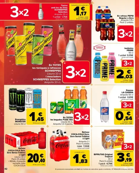 Ofertas de Carrefour España de 17 a 31 diciembre 2024 Ofertas 3x2 - Página 42
