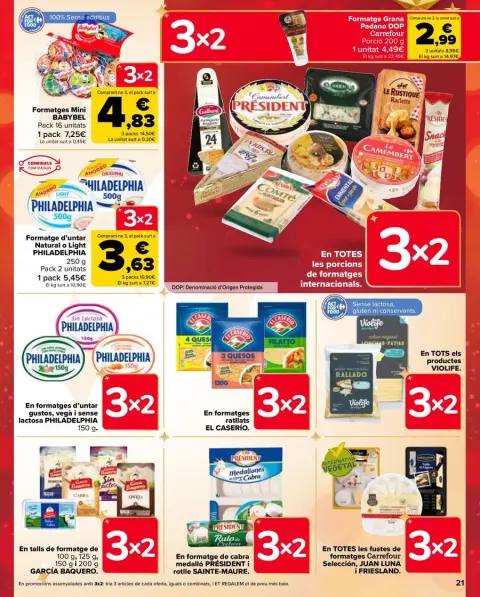 Ofertas de Carrefour España de 17 a 31 diciembre 2024 Ofertas 3x2 - Página 21