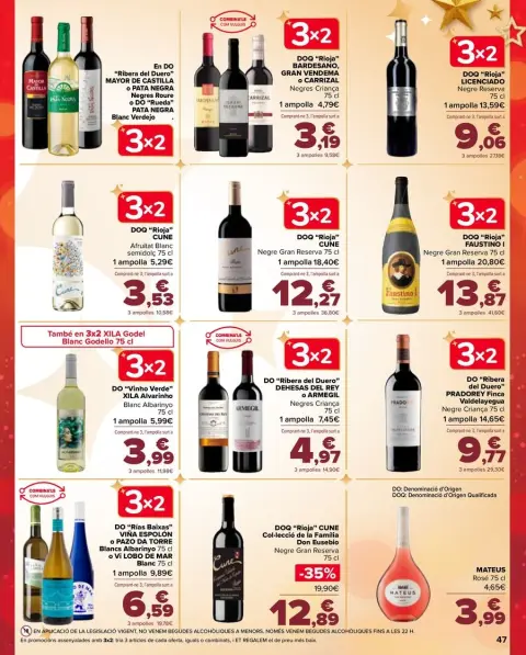 Ofertas de Carrefour España de 17 a 31 diciembre 2024 Ofertas 3x2 - Página 47