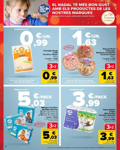 Ofertas de Carrefour España de 17 a 31 diciembre 2024 Ofertas 3x2 - Página 2