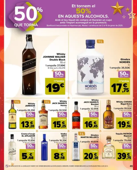Ofertas de Carrefour España de 17 a 31 diciembre 2024 Ofertas 3x2 - Página 49