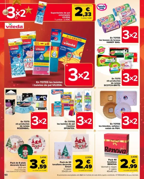 Ofertas de Carrefour España de 17 a 31 diciembre 2024 Ofertas 3x2 - Página 60