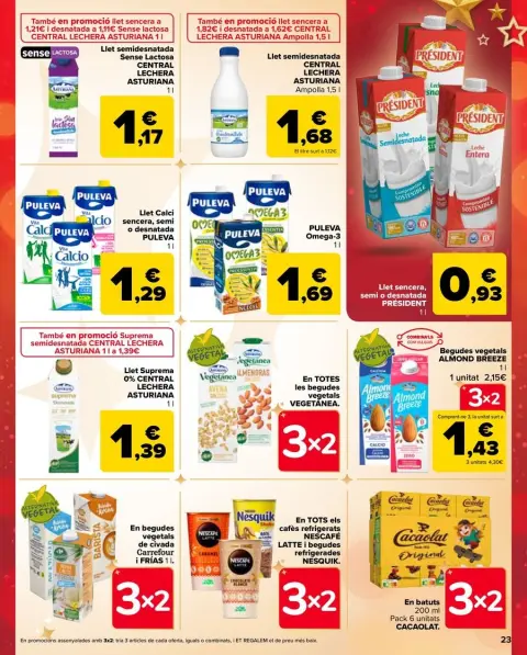 Ofertas de Carrefour España de 17 a 31 diciembre 2024 Ofertas 3x2 - Página 23