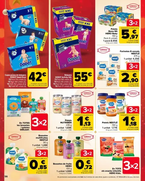 Ofertas de Carrefour España de 17 a 31 diciembre 2024 Ofertas 3x2 - Página 56
