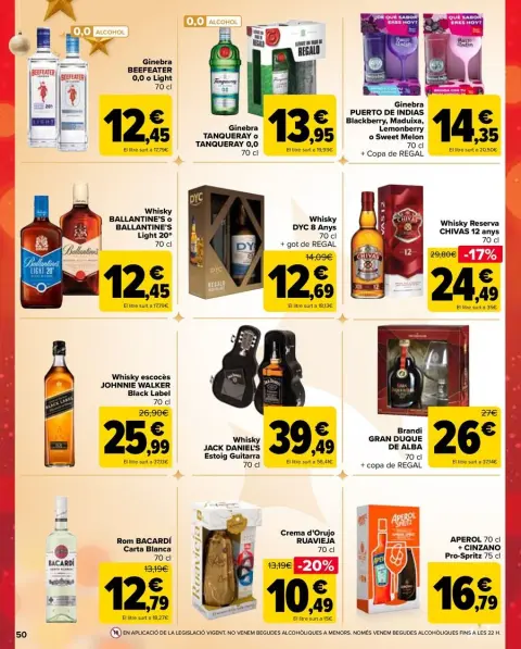 Ofertas de Carrefour España de 17 a 31 diciembre 2024 Ofertas 3x2 - Página 50