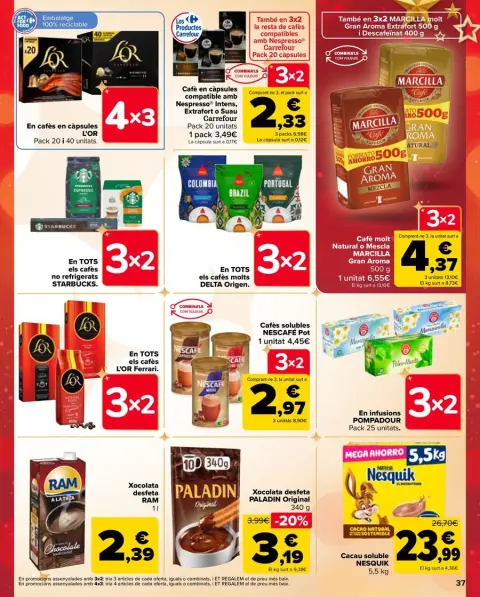 Ofertas de Carrefour España de 17 a 31 diciembre 2024 Ofertas 3x2 - Página 37