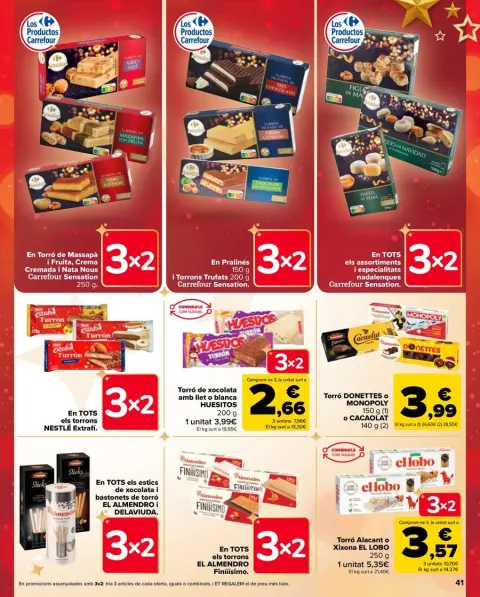 Ofertas de Carrefour España de 17 a 31 diciembre 2024 Ofertas 3x2 - Página 41