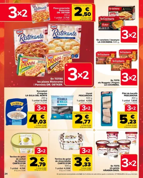 Ofertas de Carrefour España de 17 a 31 diciembre 2024 Ofertas 3x2 - Página 24