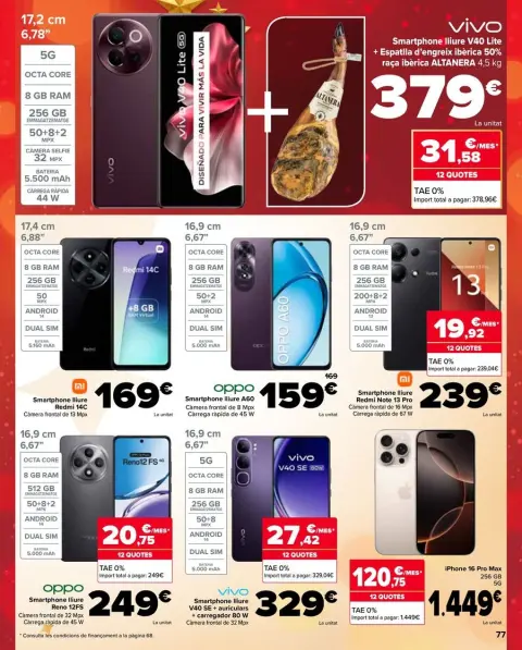 Ofertas de Carrefour España de 17 a 31 diciembre 2024 Ofertas 3x2 - Página 77