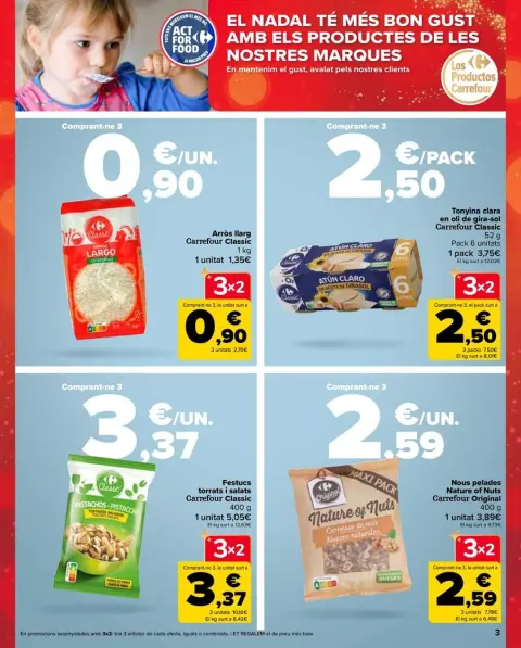 Ofertas de Carrefour España de 17 a 31 diciembre 2024 Ofertas 3x2 - Página 3