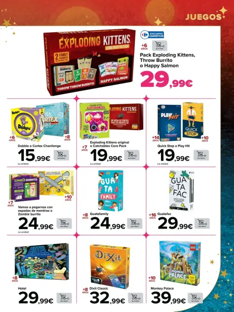 Ofertas de Carrefour España de 10 a 24 diciembre 2024 Ofertas de juegos - Página 21