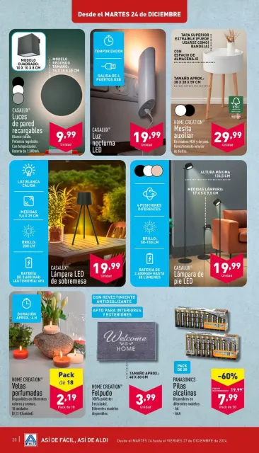 ALDI Spain Offers from 24 to 31 December 2024 Weekly offers - Page 20