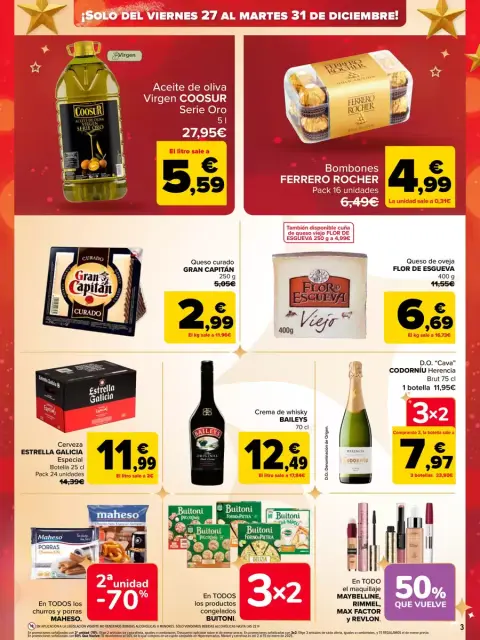 Ofertas de Carrefour España de 27 a 31 diciembre 2024 CARREOFERTAS - Página 3