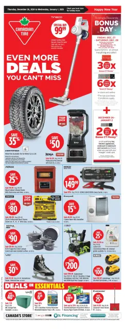 Canadian Tire Canada Offers from 26 December to 1 January 2025 Great offers - Page 5