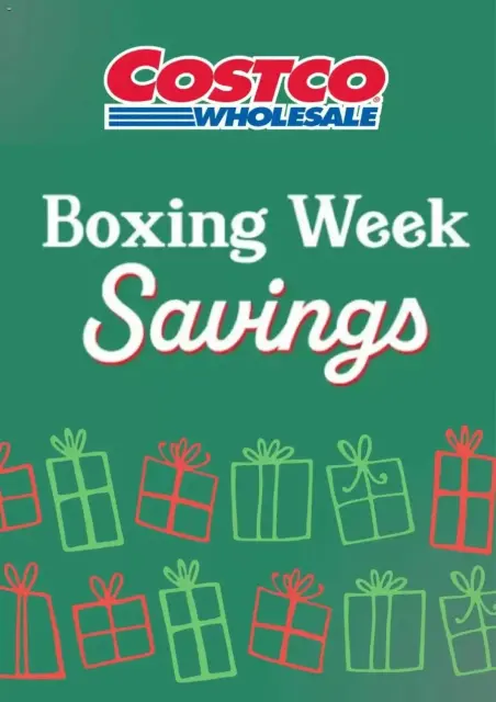 Costco Canada Offers from 24 to 29 December 2024 Boxing Week Saving - Page 1