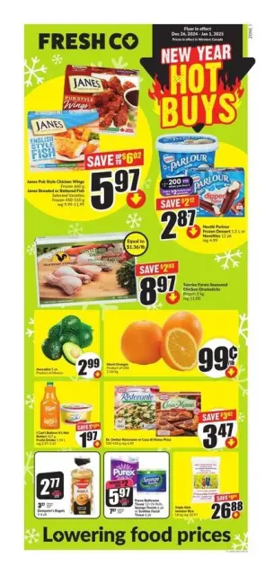 FreshCo Canada Offers from 26 December to 1 January 2025 Special offers for you - Page 1