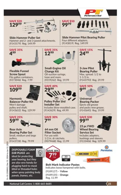 Princess Auto Canada Offers from 31 December to 12 January 2025 Price Wrecker - Page 29