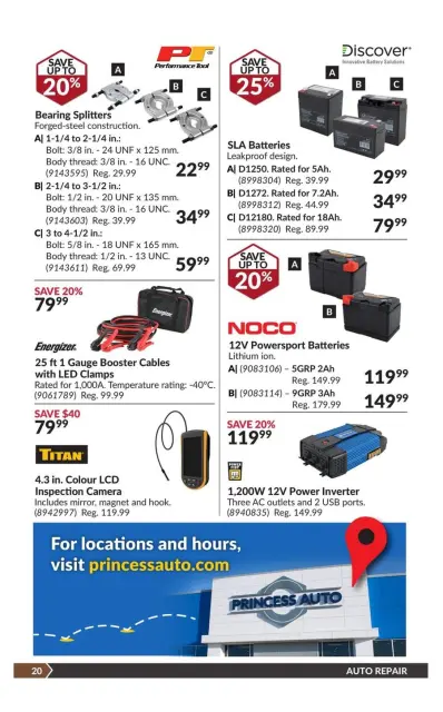 Princess Auto Canada Offers from 31 December to 12 January 2025 Price Wrecker - Page 24