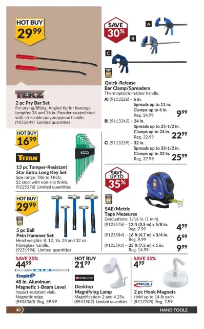Princess Auto Canada Offers from 31 December to 12 January 2025 Price Wrecker - Page 44