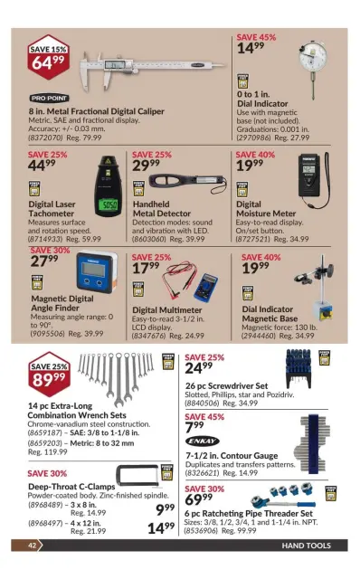 Princess Auto Canada Offers from 31 December to 12 January 2025 Price Wrecker - Page 46
