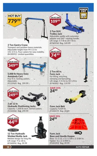 Princess Auto Canada Offers from 31 December to 12 January 2025 Price Wrecker - Page 22