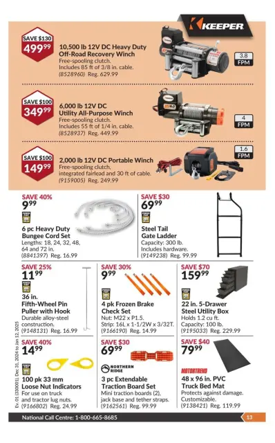 Princess Auto Canada Offers from 31 December to 12 January 2025 Price Wrecker - Page 17